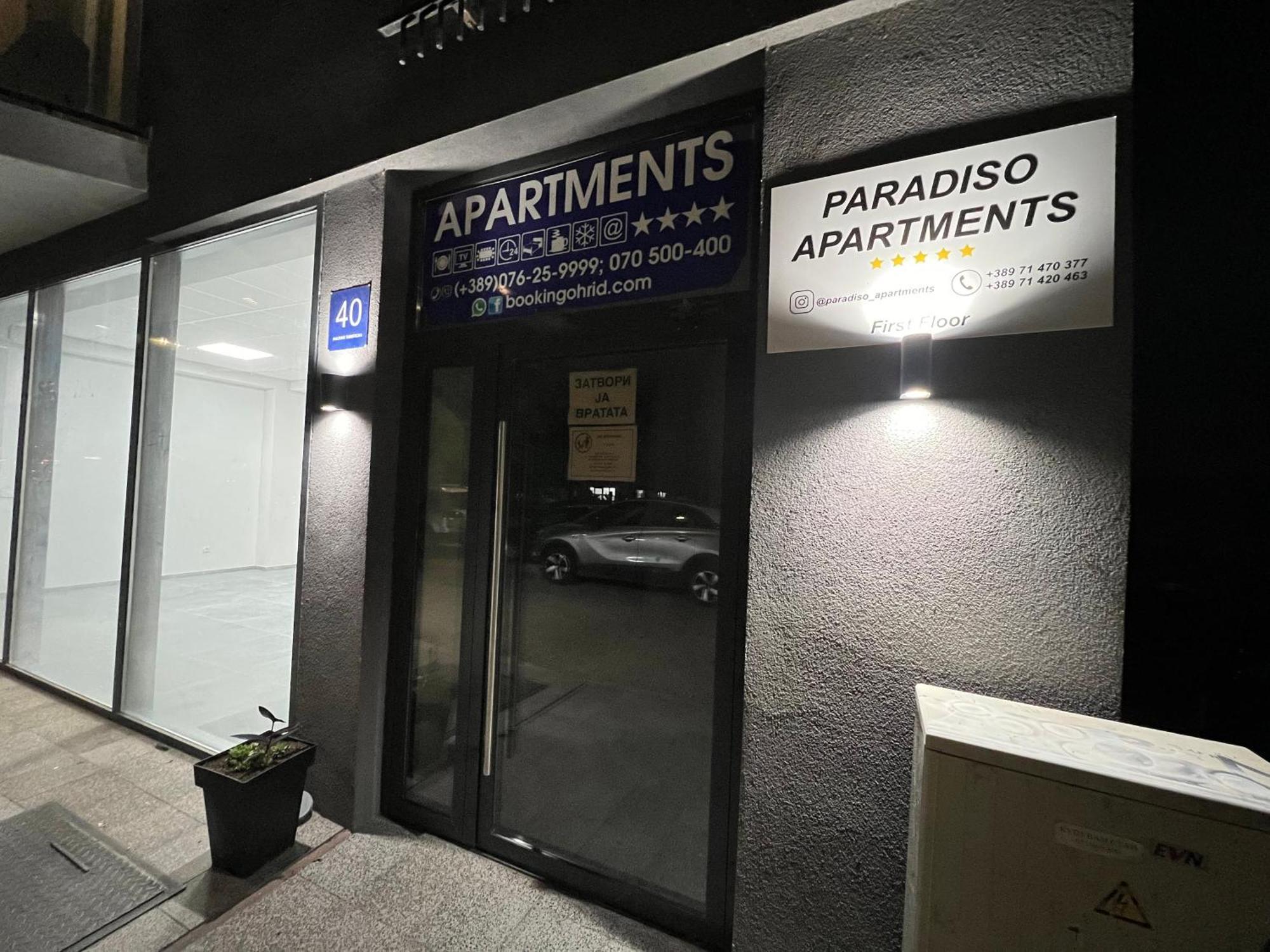 Paradiso Apartments City Center Ohrid Exterior photo
